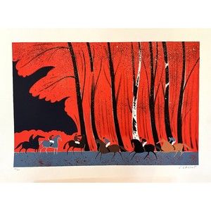 Serge Lassus "CAVALIERS EN FORÊT : L'ÉTÉ II"